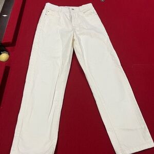 Zara White Jeans Size 4